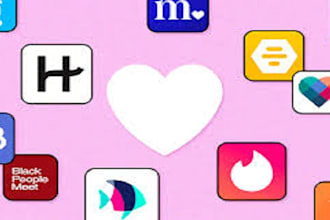 develop dating app like tinder, happn, bumble, hinge and automation their bot