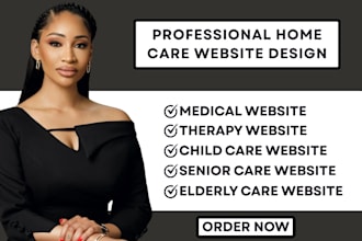 home care website medical senior website health care website