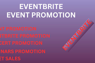 targeted event promotion, eventbrite, webinar, concerts to increase attendees