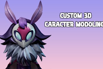 create stylized 3d characters for games