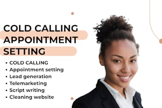 do cold call usa commercial cleaning buisness janitorial lead ,appointment set