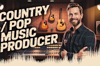 be your ghost producer music producer male singer for rock cap and country