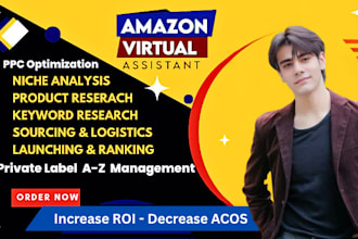 be your expert amazon fba virtual assistant for private label