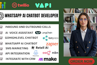 build custom ai chatbot,whatsapp ai marketing sms campaign,a2p 10dlc IVR expert
