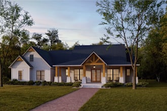design detailed 3d house framing timber structure and city permit