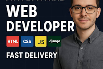 do custom development with python django and react