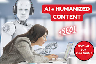edit and polish ai generated content into  human quality writing