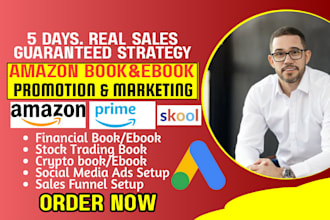 viral amazon ebook promotion, horror, fantasy, epic book marketing sales funnel
