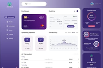 develop fintech app payment app wallet app neobank app fintech website