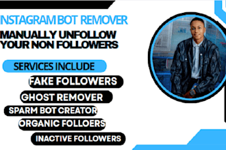 manually unfollow instagram followings