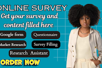 create, distribute and analyze online surveys with real survey respondents