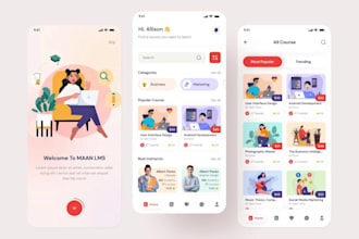 develop elearning app, online course generator app, educational app