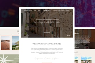 design redesign framer travel website framer tour booking website or webflow