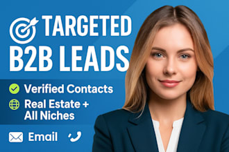 collect and organize linkedin and web research data for b2b leads