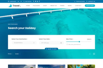 design travel agency travel website agency website tour website tourism website