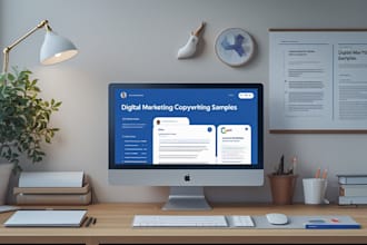 write digital marketing blogs and copy