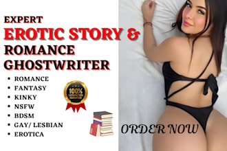 ghostwrite nsfw fanfiction erotic anime manga smut story romance erotica writing