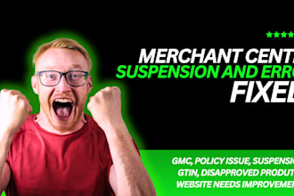 fix google merchant suspension fast
