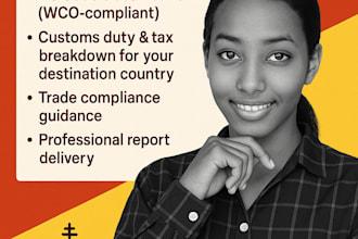 classify hs codes and calculate import duties and taxes