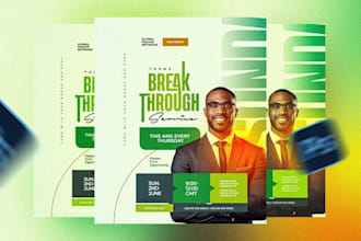design club flyers event church flyers and posters