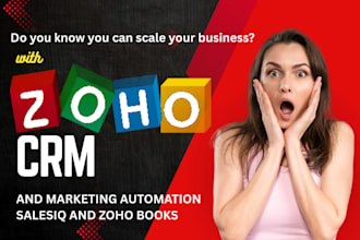do zoho books, zoho marketing automation, zoho salesiq, integration
