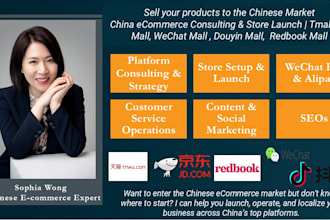 help you enter into the chinese market through ecommerce