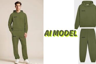 make 3d clothing mockup, fashion model, product mockup, fashion apparel, clo3d