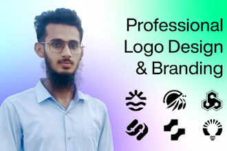 design impressive memorable minimalist logo for your business or website
