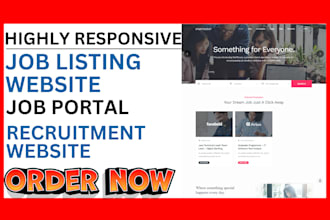 design job listing website job portal listing job board recruitment website