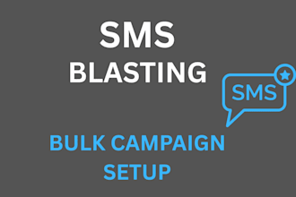 set up twilio SMS blasting for bulk messaging campaigns