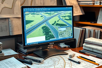 do highway engineering and road design by civil 3d