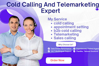 b2b, b2c cold calling, telemarketing and telemarketing appointments setting
