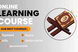 be certified online quran tutor for female and kids