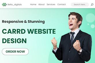 design carrd website redesign carrd website card website landing page wordpress