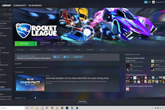 develop custom game bot to rank in rocket league, gta5, warzone, and valorant