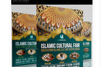 create top islamic hajj ramadan eid flyers, church flyers