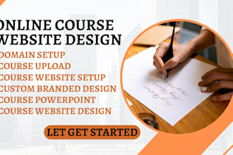 setup learnwords, kajabi podia, thinkfic mighty network online course website