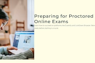 help you in test done on examity, examplify, lockdown browser, cirrus assessment