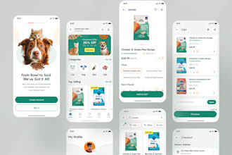 create car rental app, b2b marketplace app, truck app, telemedicine app