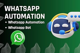 build whatsapp chatbot, whatsapp automation, whatsapp business API