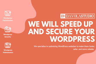 speed up and secure your wordpress site