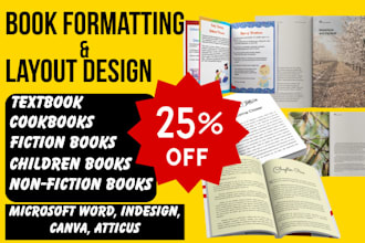 kdp book ebook formatting paperback formatting book typesetting layout design