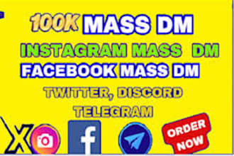 superfast organic mass dm, instagram mass dm, facebook ads, whatsapp mass dm