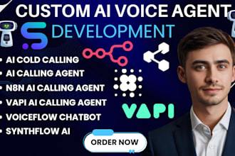 build ai voice agent ai calling agent vapi ai, retell ai elevenlabs n8n ai agent
