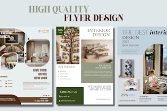 design flyer or business flyer and social media banner