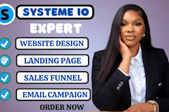 setup systeme io sales funnel system io landing page systeme io email campaign