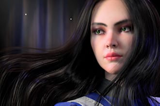 3d realistic character 3d film character 3d metahuman character for animation