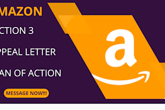 fix amazon section 3 suspension with appeal letter, poa, and account reinstatem