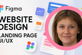 do figma website design, website ui ux design, website ui, figma landing page