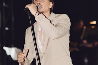 record perfect male vocals for your track in pop, rock, edm, gospel, metal